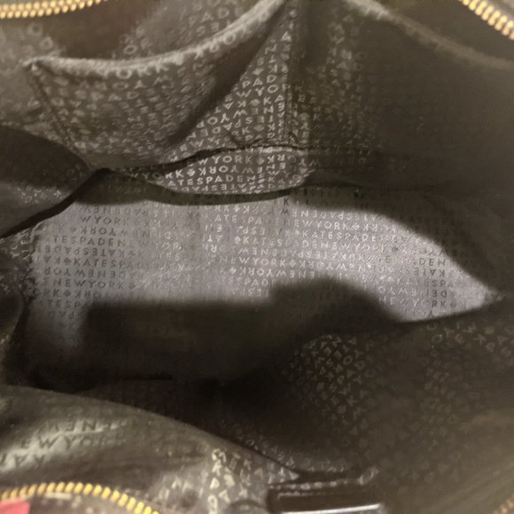 Kate Spade Jules Grant Street Grainy Vinyl wonderfloral Tote - Picture 7 of 8